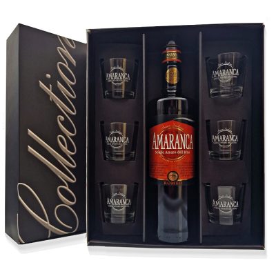 Amaranca Collection con bicchieri