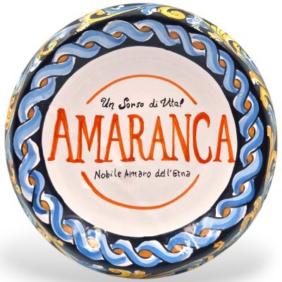 AMARANCA - RENDIRESTO E SVUOTATASCHE IN CERAMICA DI CALTAGIRONE