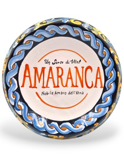 AMARANCA - RENDIRESTO E SVUOTATASCHE IN CERAMICA DI CALTAGIRONE