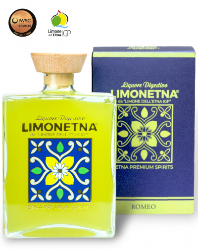 Limonetna Liquore Digestivo di Limoni dell’Etna IGP cl 70